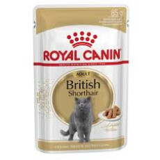 Royal Canin Breed British Shorthair Adult in Gravy For Cats 12個月以上英國短毛貓成貓 (肉汁) 85g